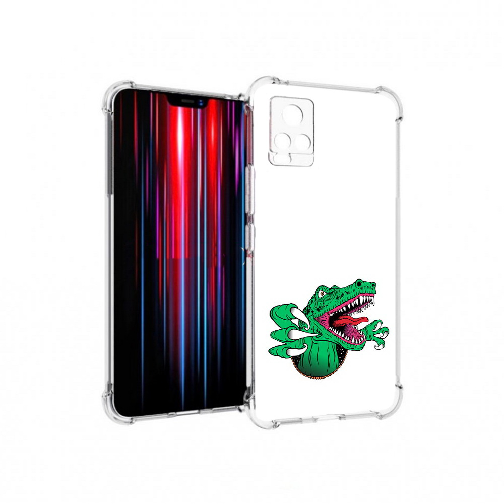 

Чехол MyPads Tocco для Vivo V20 PRO крокодил (PT226964.386.417), Прозрачный, Tocco