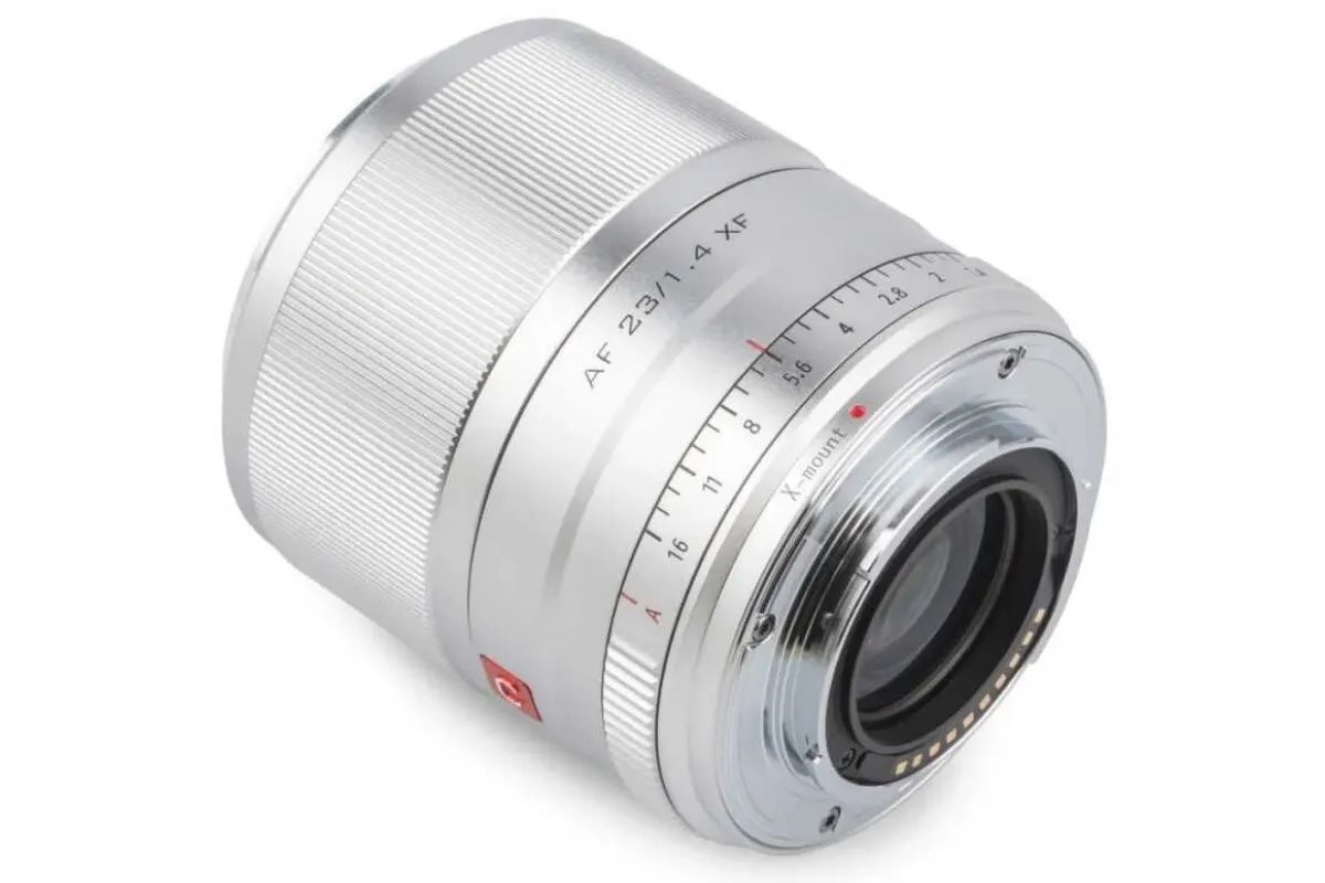 Объектив Viltrox 23mm f/1.4 STM для Fujifilm X серебро