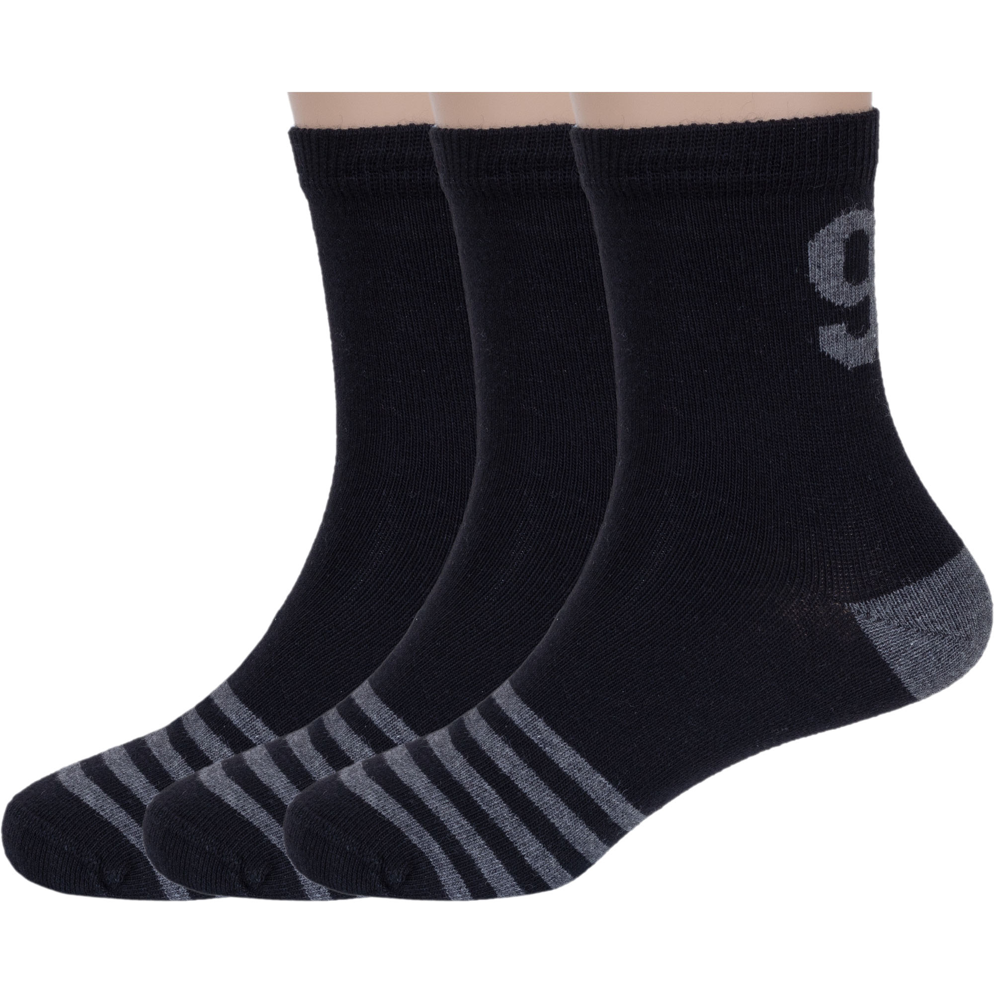 

Носки детские Rusocks 3-Д3-13499, рис 04, черные, 16-18, Черный, 3-Д3-13499