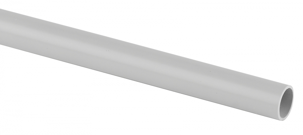 Набор из 9 шт, TRUB-50-PVC Трубы гладкие жесткие ПВХ Эра жесткая (серый) ПВХ d 50мм (3м) Б