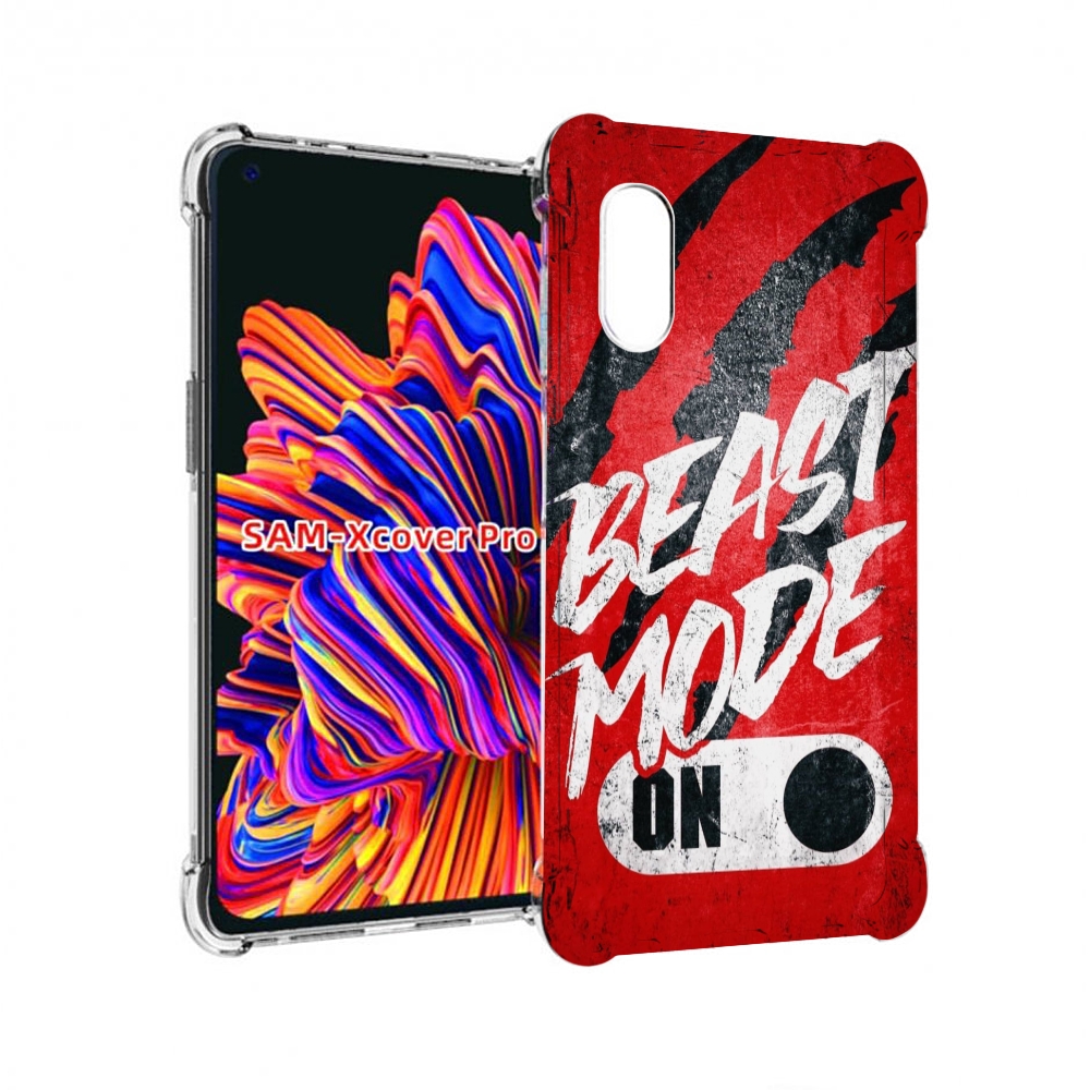 

Чехол MyPads BEAST inside You для Samsung Galaxy Xcover Pro 1, Прозрачный, Tocco