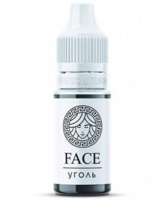 

Пигмент Face для татуажа век УГОЛЬ, 6 мл