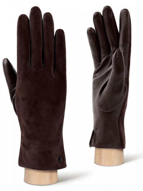 

Перчатки женские Eleganzza 01-00036782 коричневые, р. 6.5, Коричневый, 01-00036782