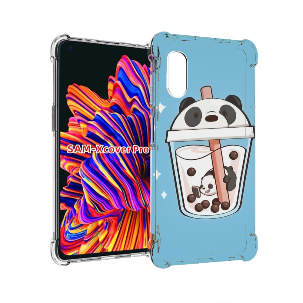 

Чехол MyPads Bubble tea для Samsung Galaxy Xcover Pro 1, Прозрачный, Tocco