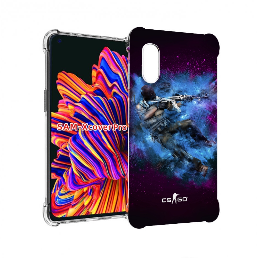 Чехол MyPads CS-go-террорист для Samsung Galaxy Xcover Pro 1