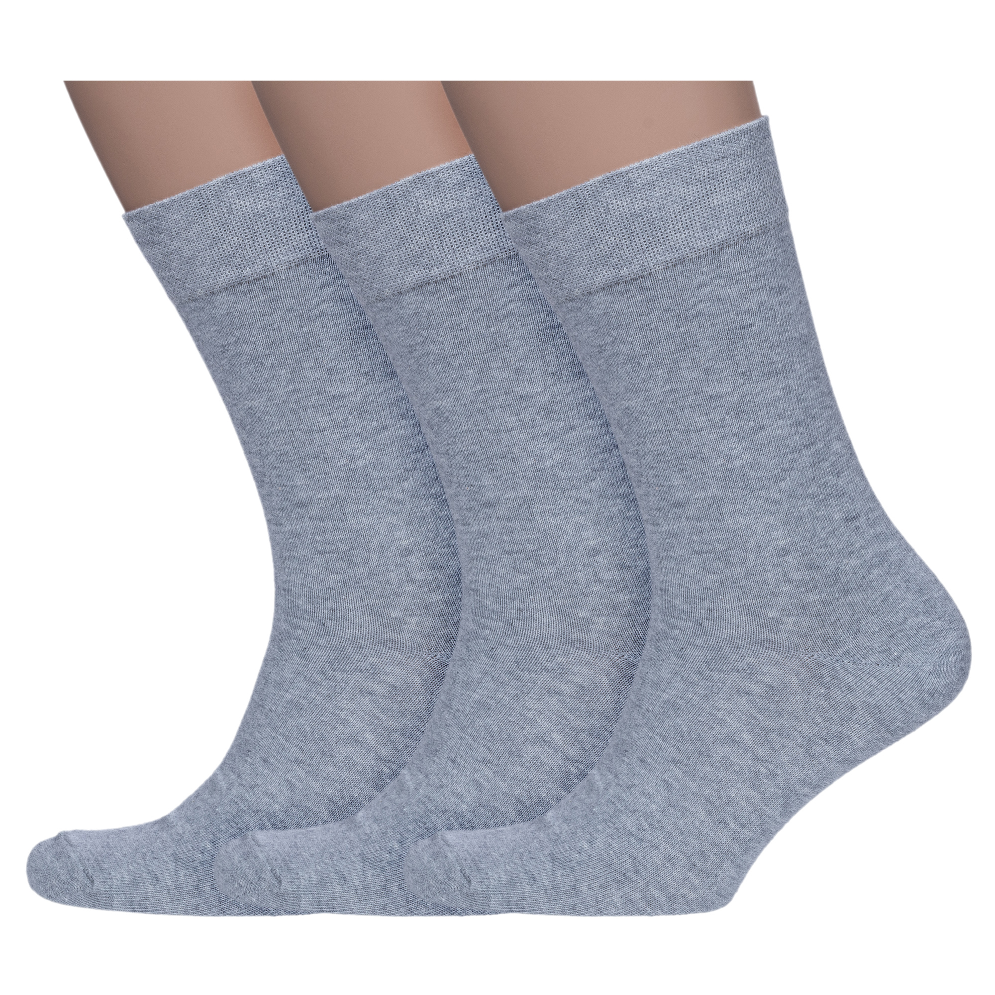 Комплект носков мужских НАШЕ 3-522С11 серых 29