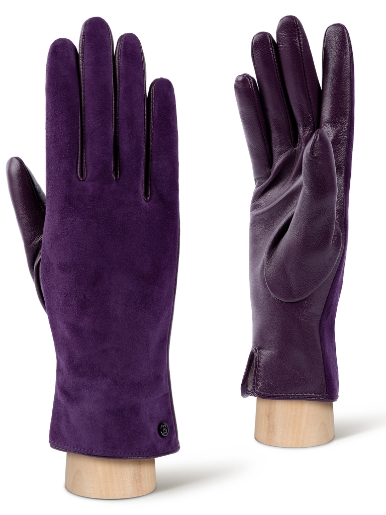 

Перчатки женские Eleganzza 01-00034874 фиолетовые, р. 6.5, Фиолетовый, 01-00034874