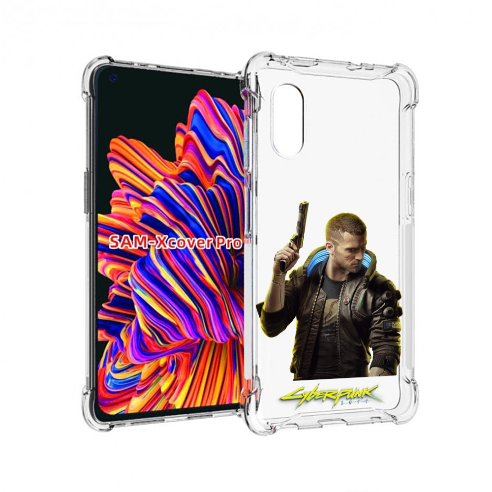 

Чехол MyPads Cyberpunk-2077 для Samsung Galaxy Xcover Pro 1, Прозрачный, Tocco