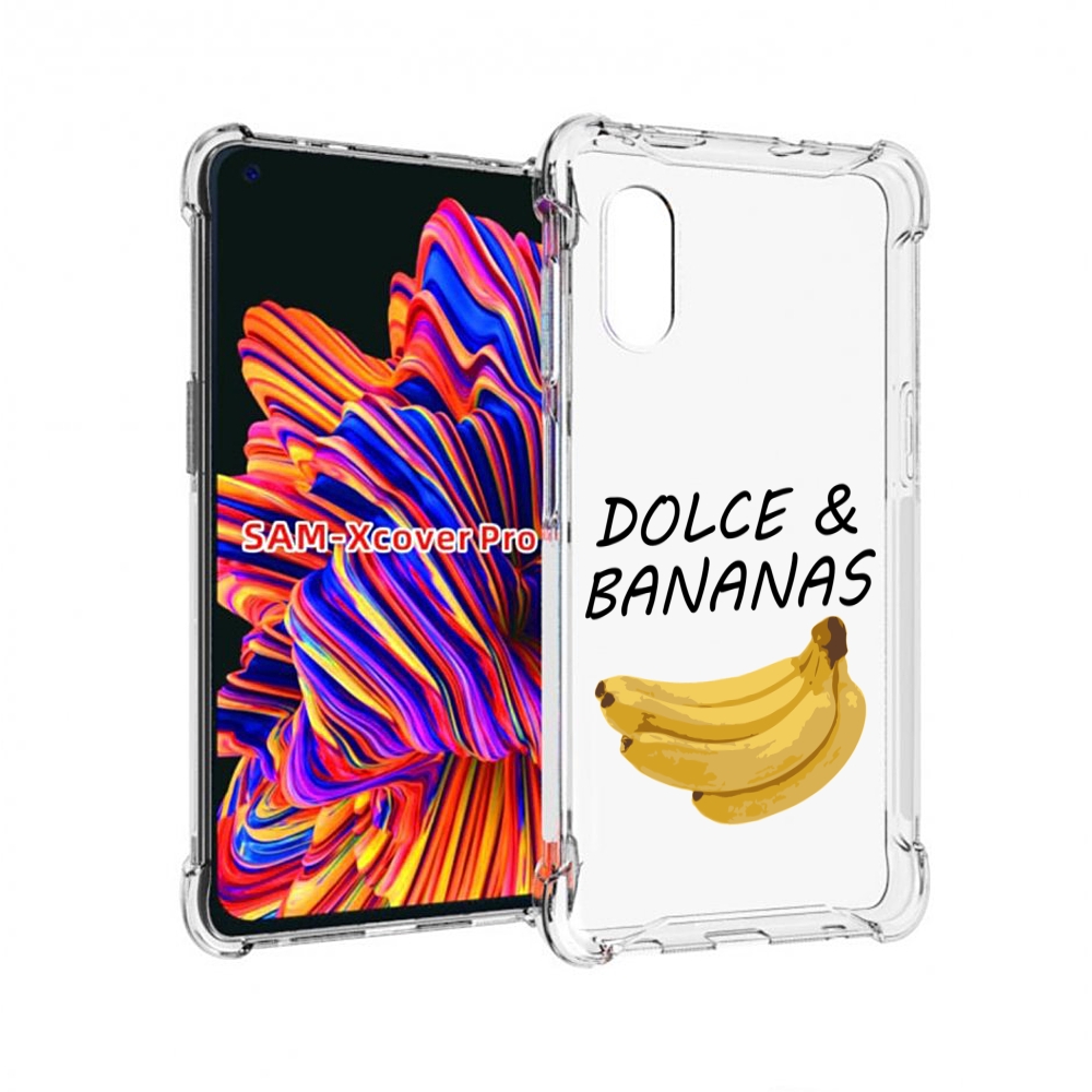 

Чехол MyPads Dolce банан для Samsung Galaxy Xcover Pro 1, Прозрачный, Tocco
