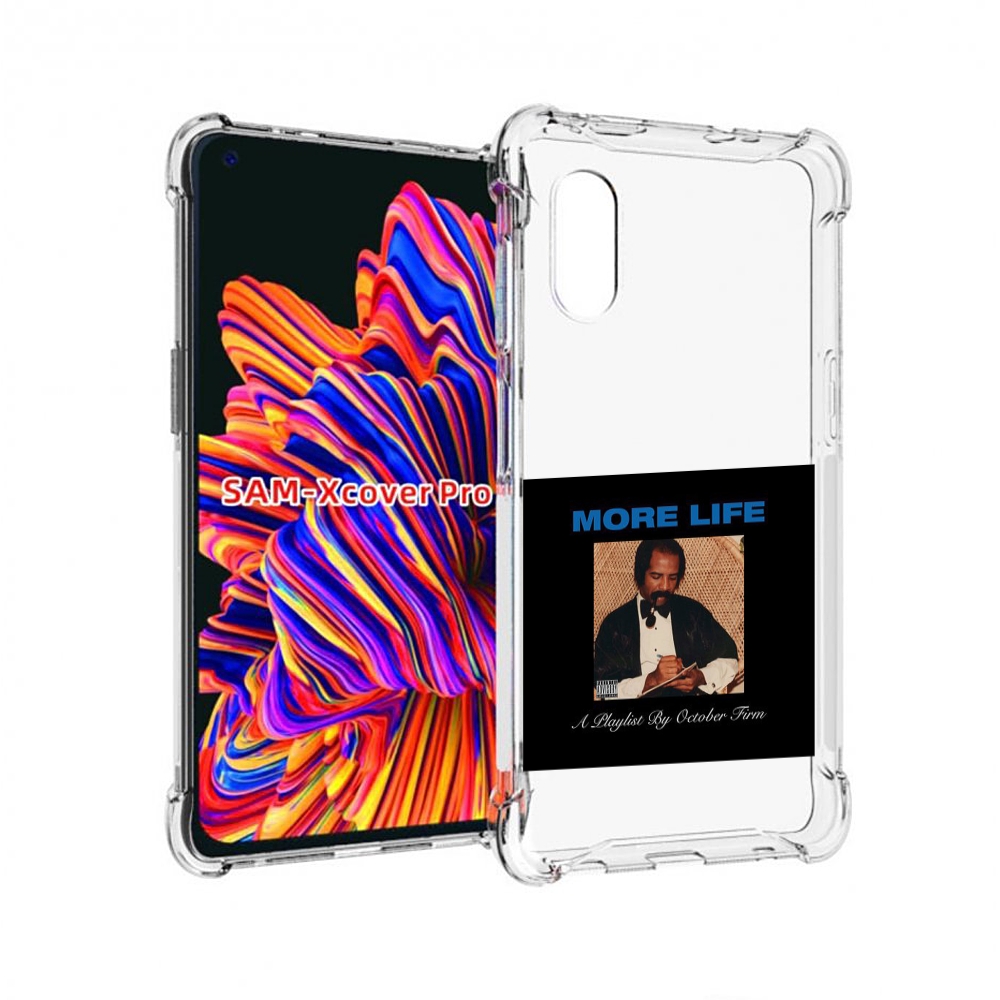 

Чехол MyPads Drake - More Life для Samsung Galaxy Xcover Pro 1, Прозрачный, Tocco