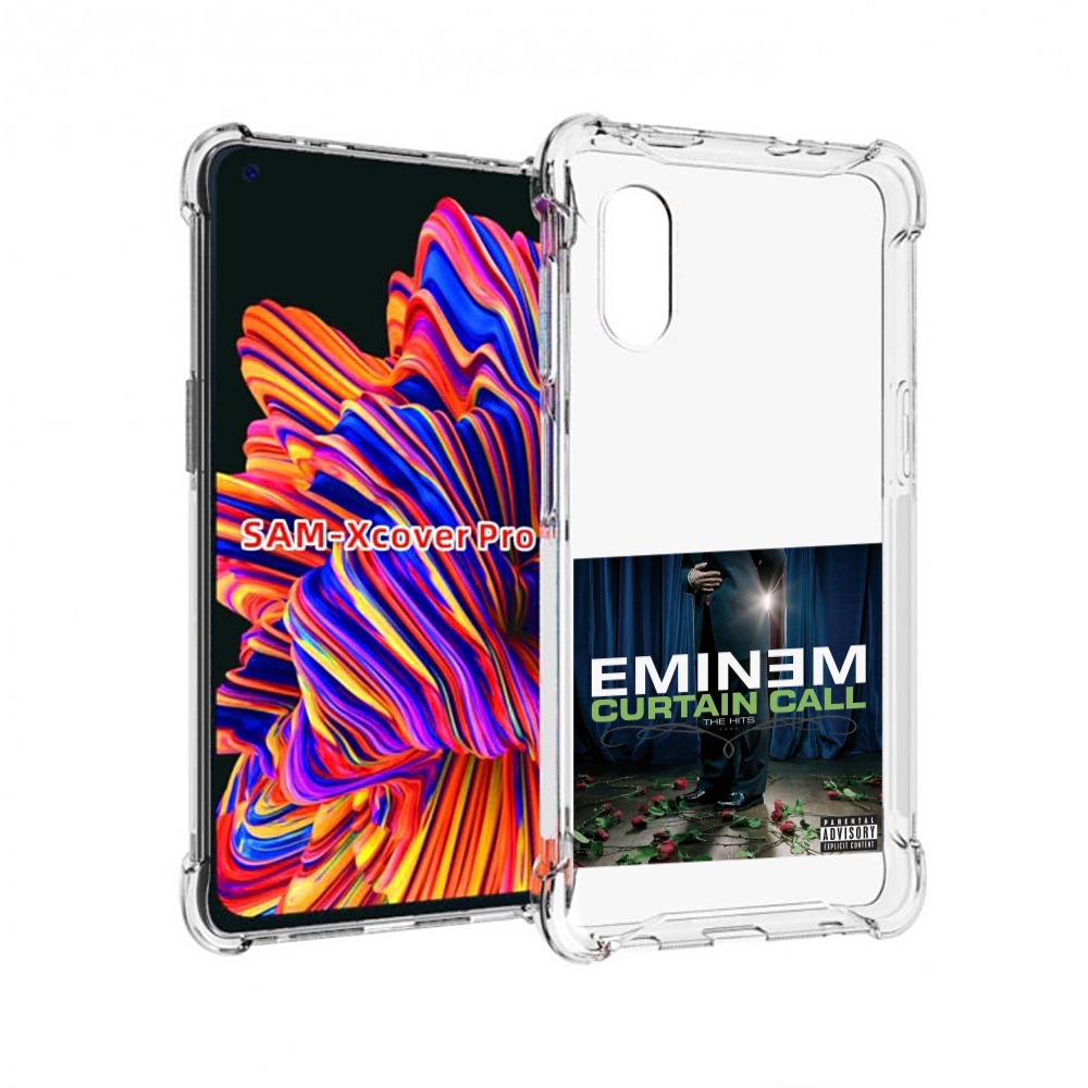 

Чехол MyPads Eminem CURTAIN CALL, THE HITS для Samsung Galaxy Xcover Pro 1, Прозрачный, Tocco