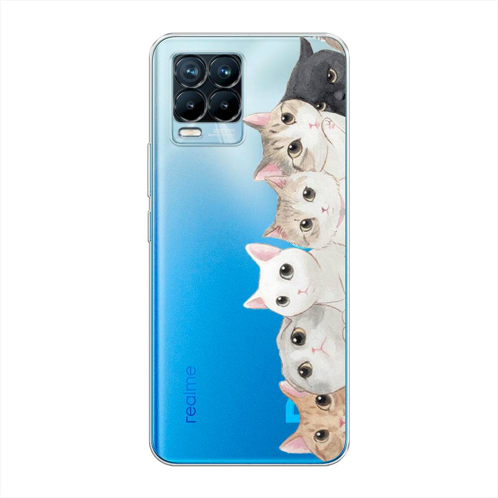 

Силиконовый чехол "Котики" на Realme 8 Pro, Котики