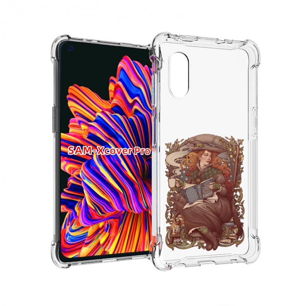 

Чехол MyPads Женские_126 для Samsung Galaxy Xcover Pro 1, Прозрачный, Tocco