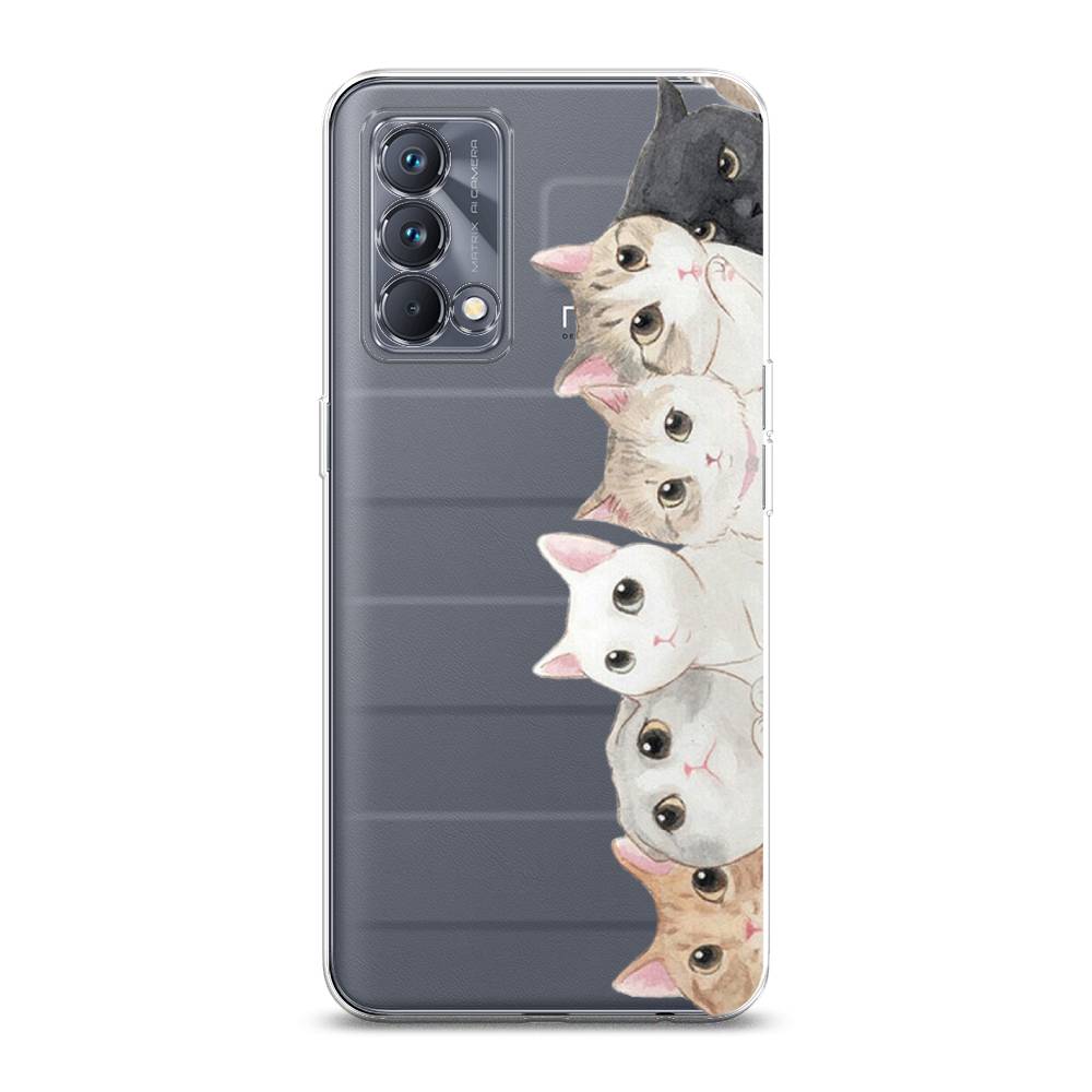 

Силиконовый чехол "Котики" на Realme GT Master Edition, Котики