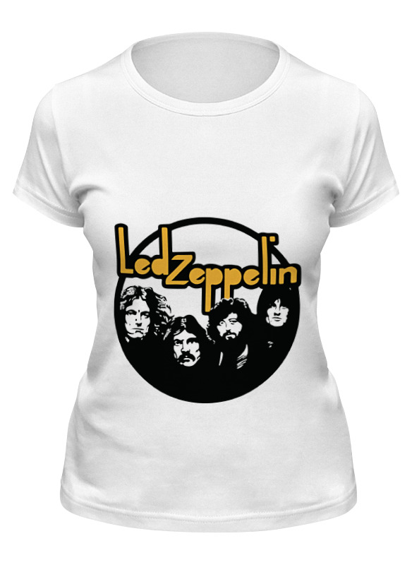 

Футболка женская Printio Led zeppelin белая XL, Белый, Led zeppelin