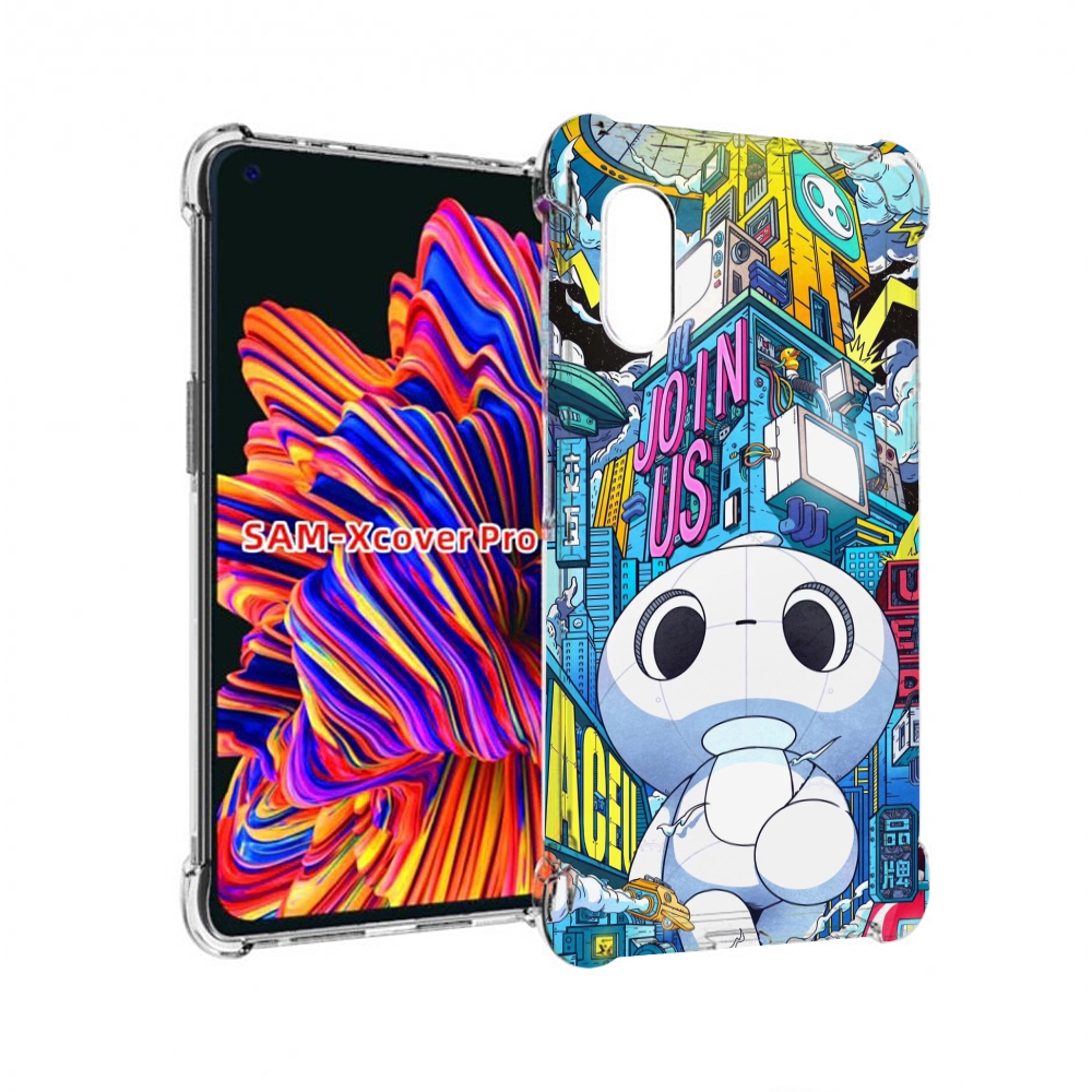 

Чехол MyPads FaceU для Samsung Galaxy Xcover Pro 1, Прозрачный, Tocco