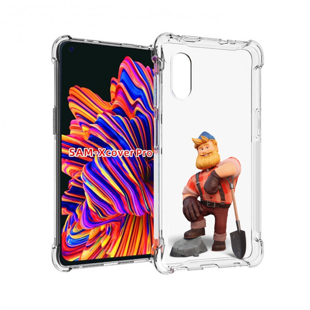 

Чехол MyPads FarmVille-2 для Samsung Galaxy Xcover Pro 1, Прозрачный, Tocco