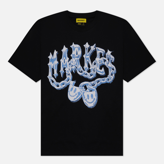 

Мужская футболка MARKET Smiley Market Chain чёрный, Размер S, Черный, Smiley Market Chain