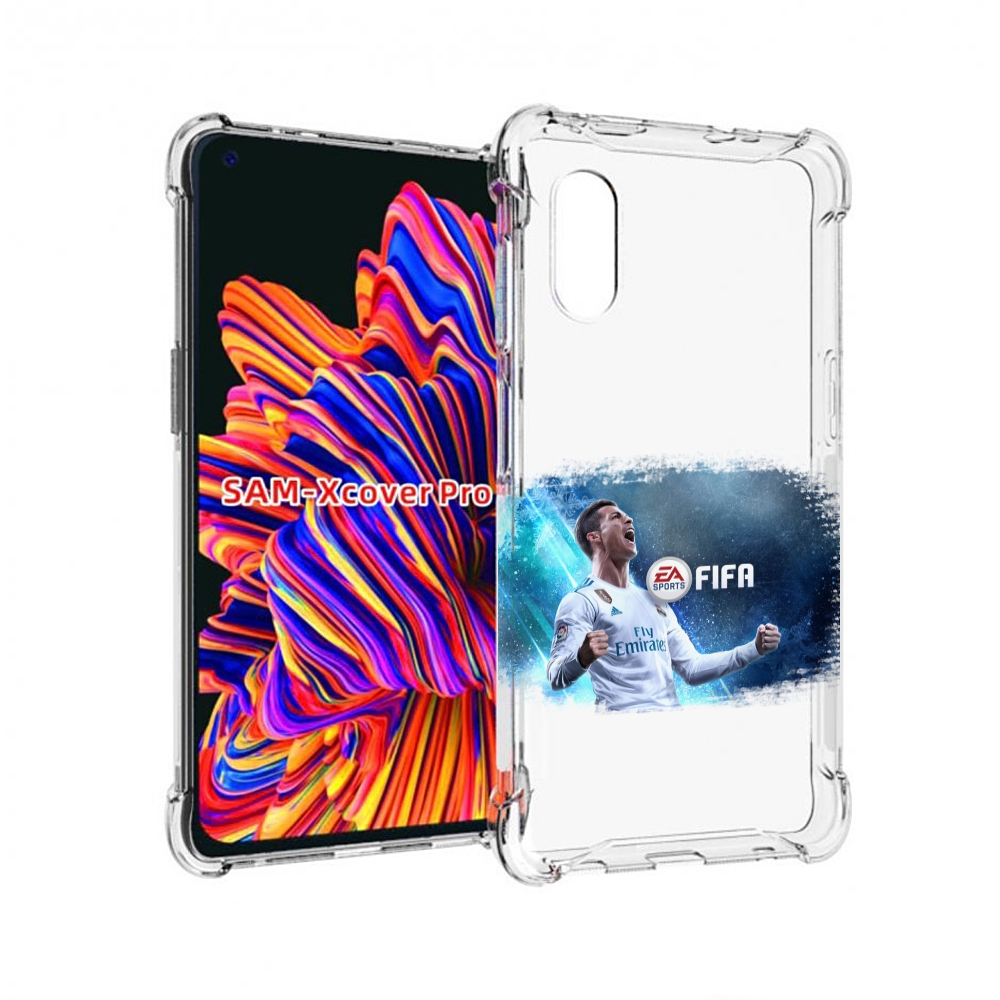 

Чехол MyPads FiFA логотип для Samsung Galaxy Xcover Pro 1, Прозрачный, Tocco