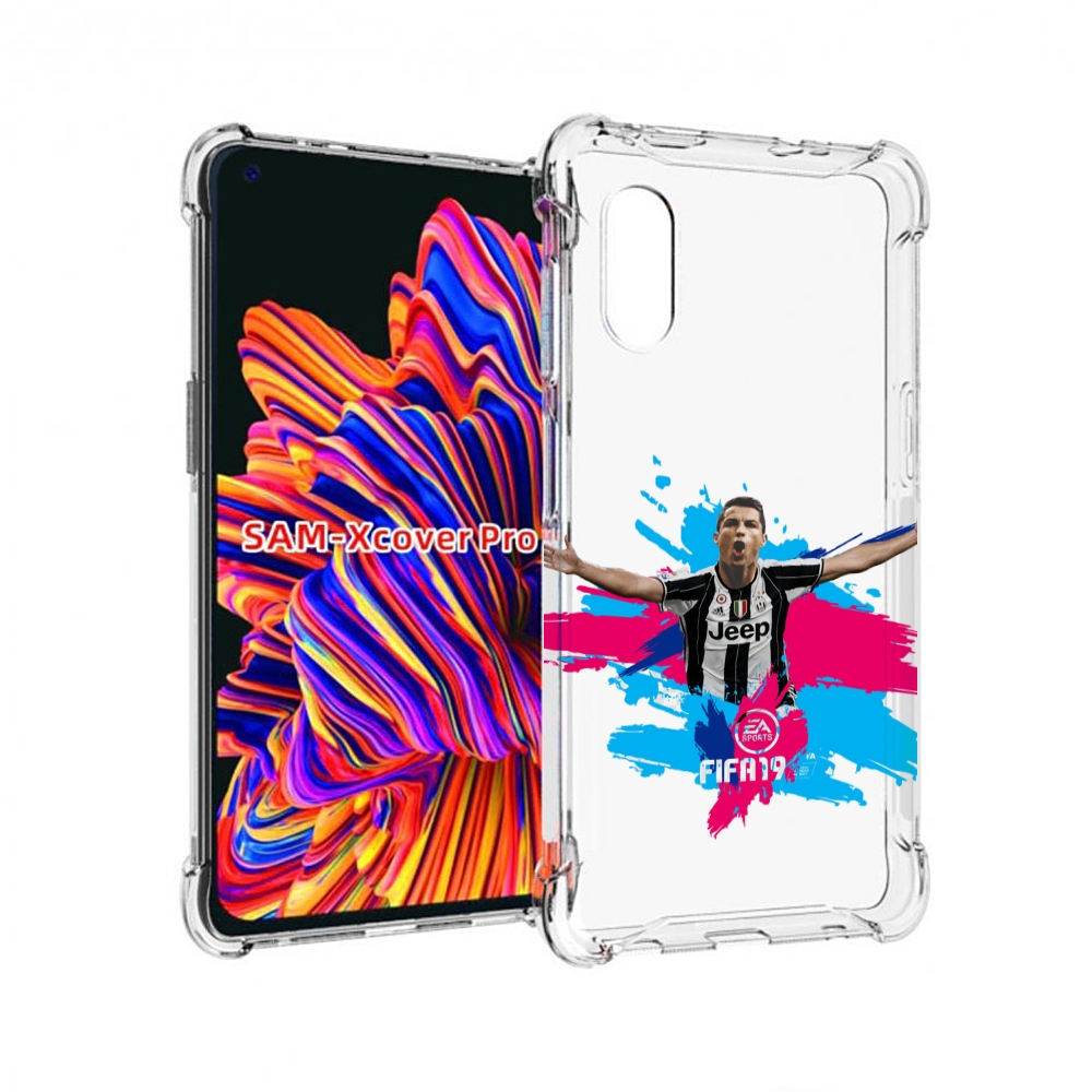 

Чехол MyPads Fifa-2019-2020-2021-2022 мужской для Samsung Galaxy Xcover Pro 1, Прозрачный, Tocco