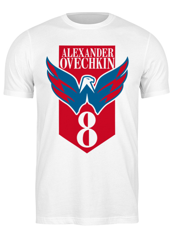 

Футболка мужская Printio Alexander ovechkin (washington capitals) белая XL, Белый, Alexander ovechkin (washington capitals)