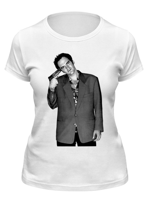 

Футболка женская Printio Quentin tarantino белая XL, Белый, Quentin tarantino