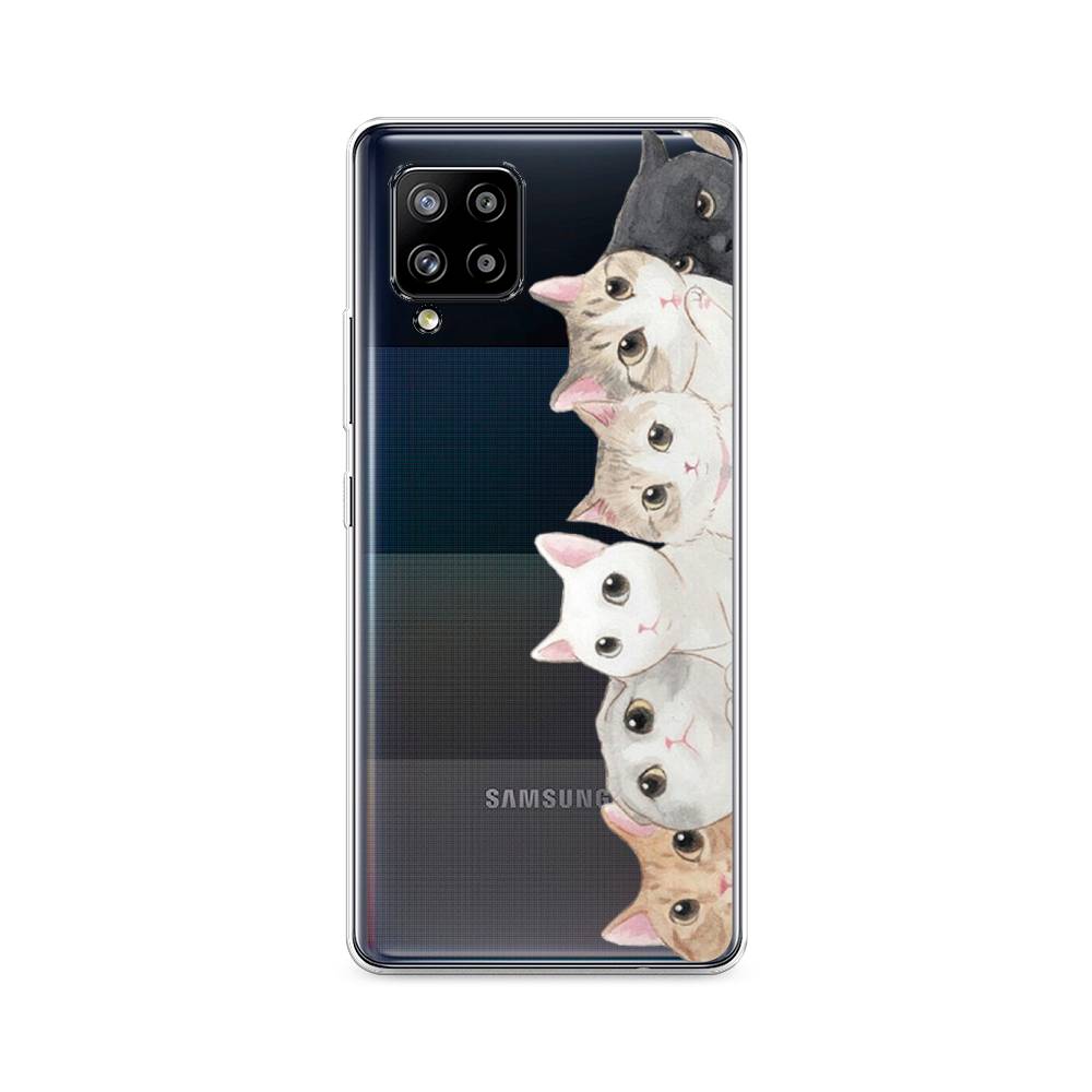 

Силиконовый чехол "Котики" на Samsung Galaxy A42, Котики