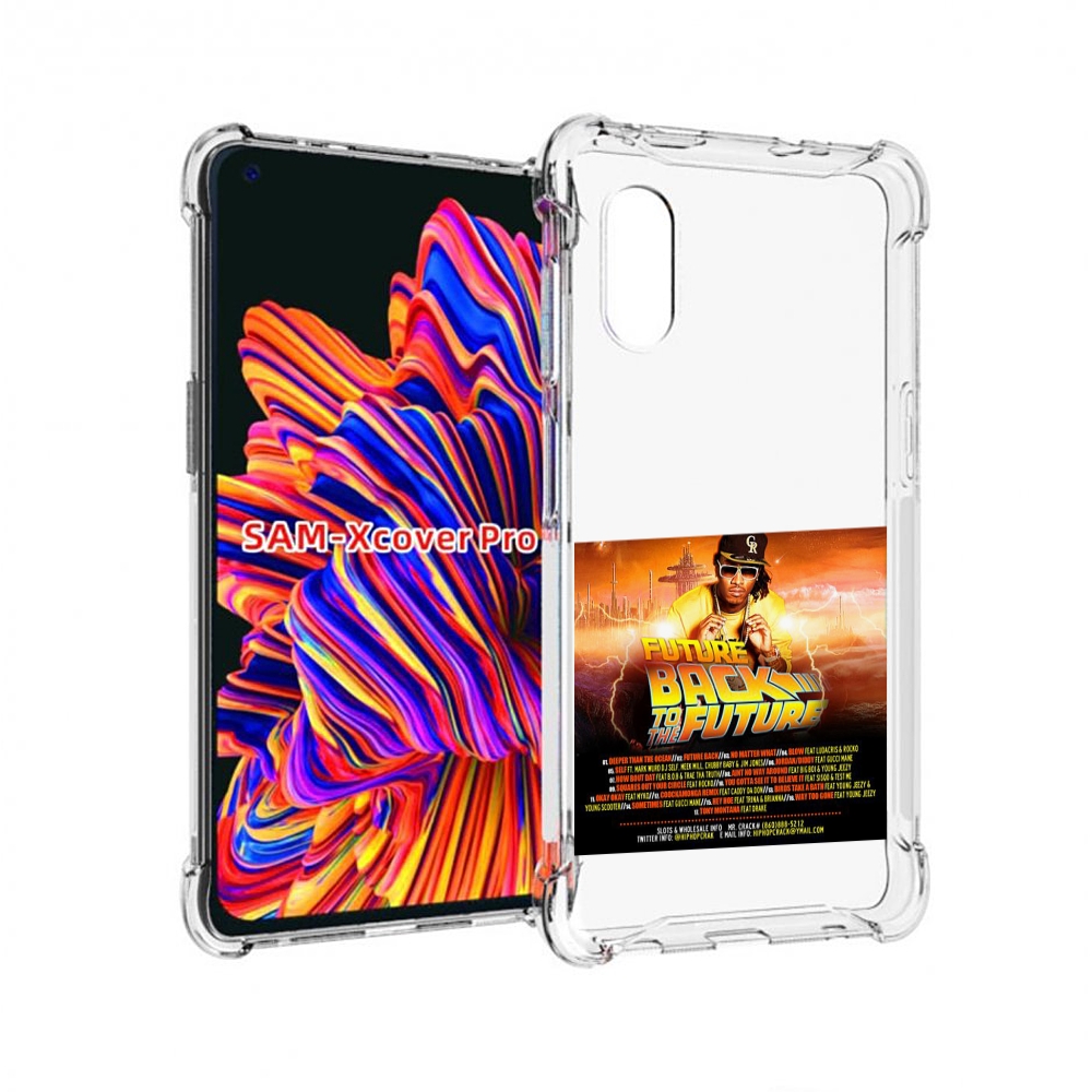 

Чехол MyPads Future - Back To The Future для Samsung Galaxy Xcover Pro 1, Прозрачный, Tocco