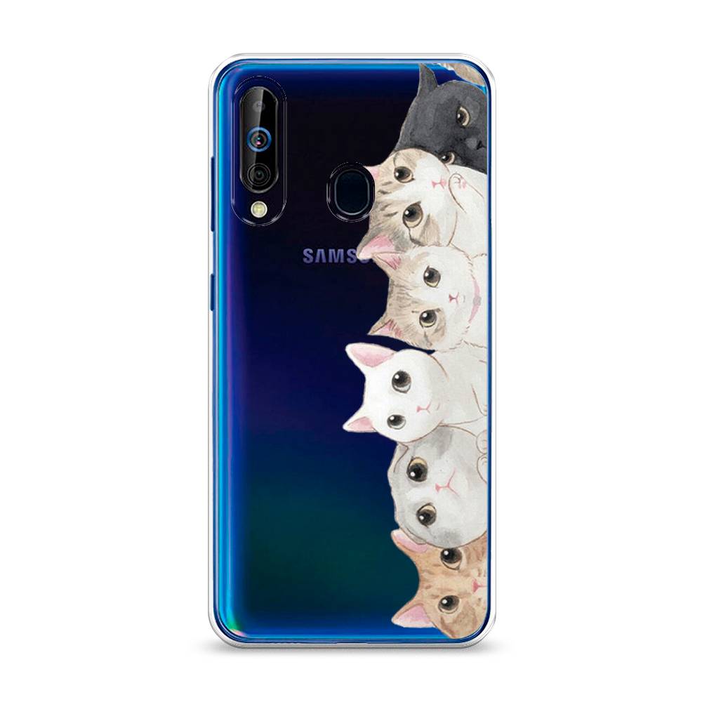 

Силиконовый чехол "Котики" на Samsung Galaxy A60, Котики