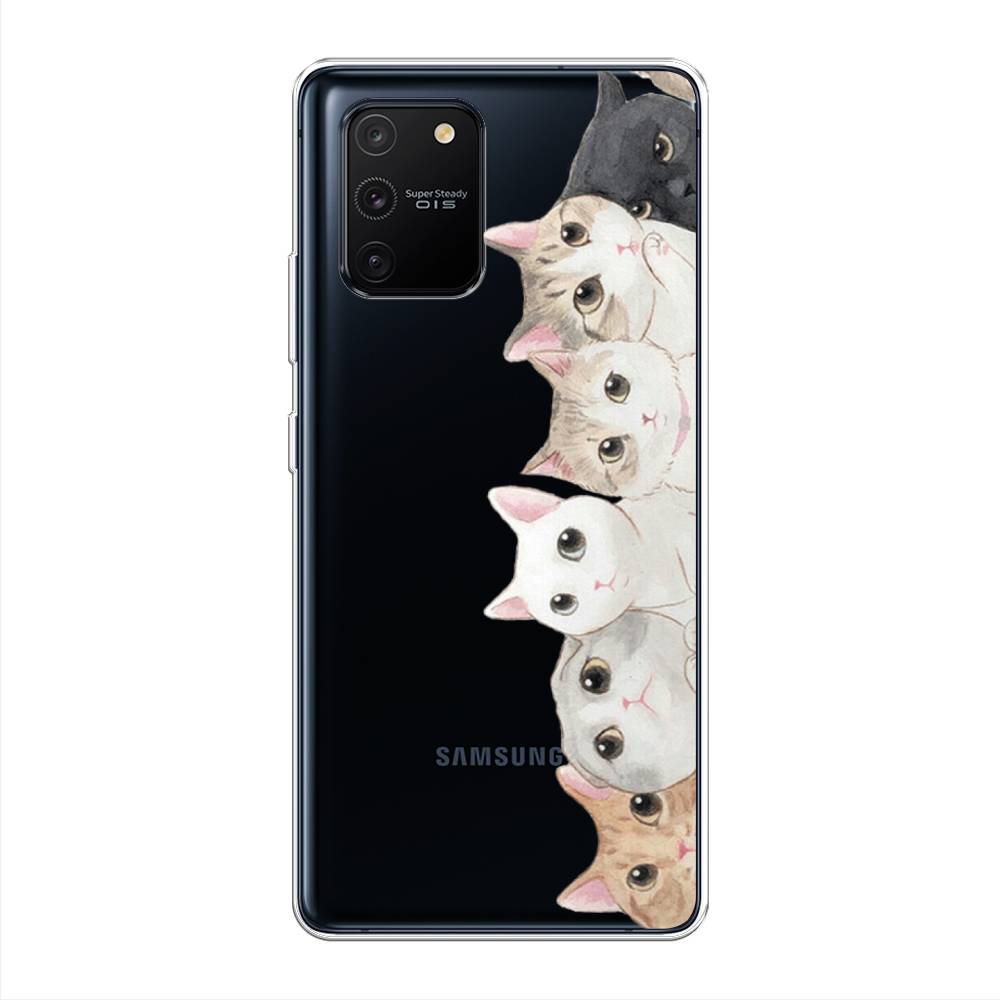 

Силиконовый чехол "Котики" на Samsung Galaxy A91, Котики