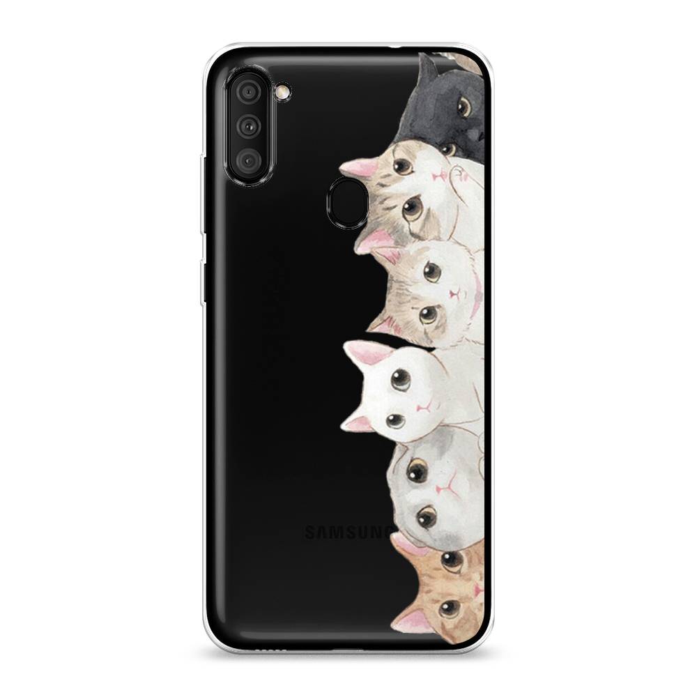 

Силиконовый чехол "Котики" на Samsung Galaxy M11, Котики