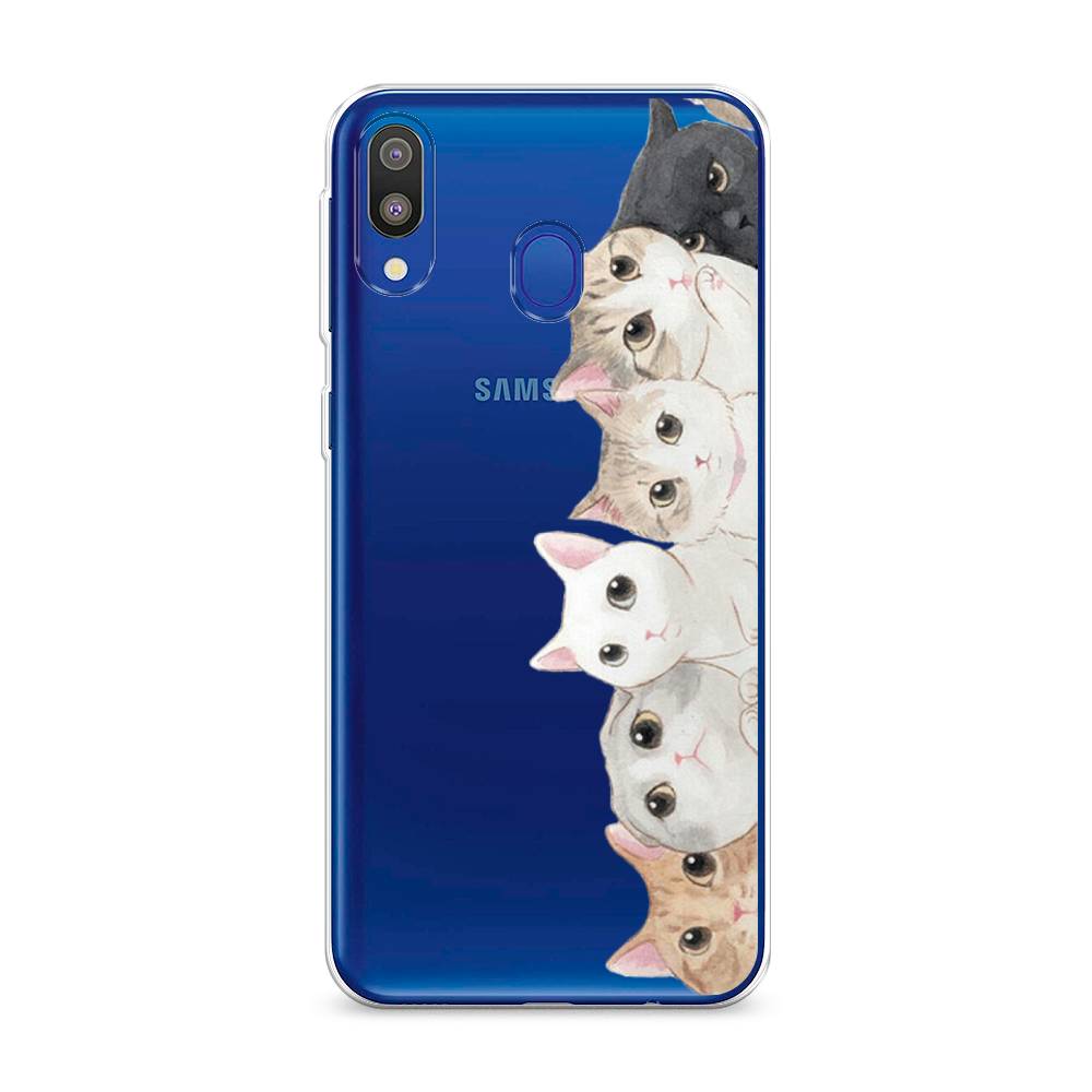 

Силиконовый чехол "Котики" на Samsung Galaxy M20, Котики