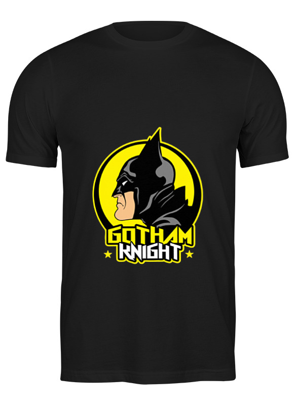 

Футболка мужская Printio Gotham knight черная XL, Черный, Gotham knight