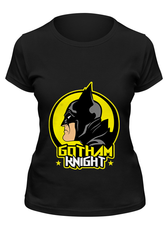 

Футболка женская Printio Gotham knight черная XL, Черный, Gotham knight