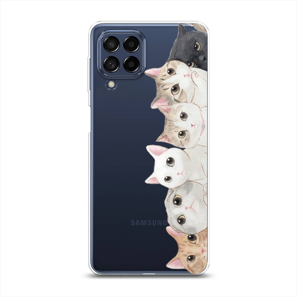 

Силиконовый чехол "Котики" на Samsung Galaxy M53, Котики