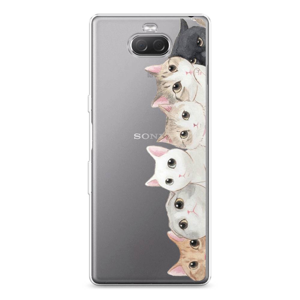 

Силиконовый чехол "Котики" на Sony Xperia XA3 Ulta, Котики