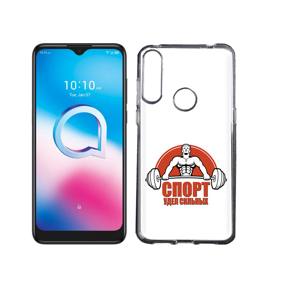 

Чехол MyPads Tocco для Alcatel 3L (2020) 5029Y бодибилдинг спорт (PT159035.666.236), Tocco