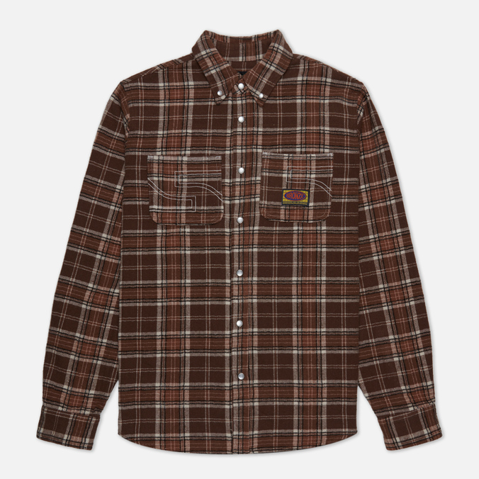 

Мужская рубашка Bronze 56k 56 Flannel коричневый, Размер M, 56 Flannel