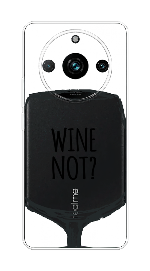 Чехол на Realme 11 Pro+ "Wine not white" 2514350-6 белый