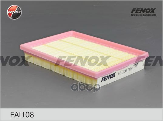

Фильтр Воздушный Fenox Fai108 FENOX арт. FAI108