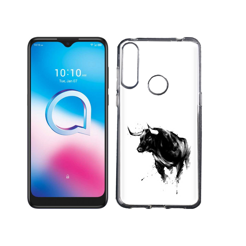 

Чехол MyPads Tocco для Alcatel 3L (2020) 5029Y бык (PT159035.666.254), Tocco