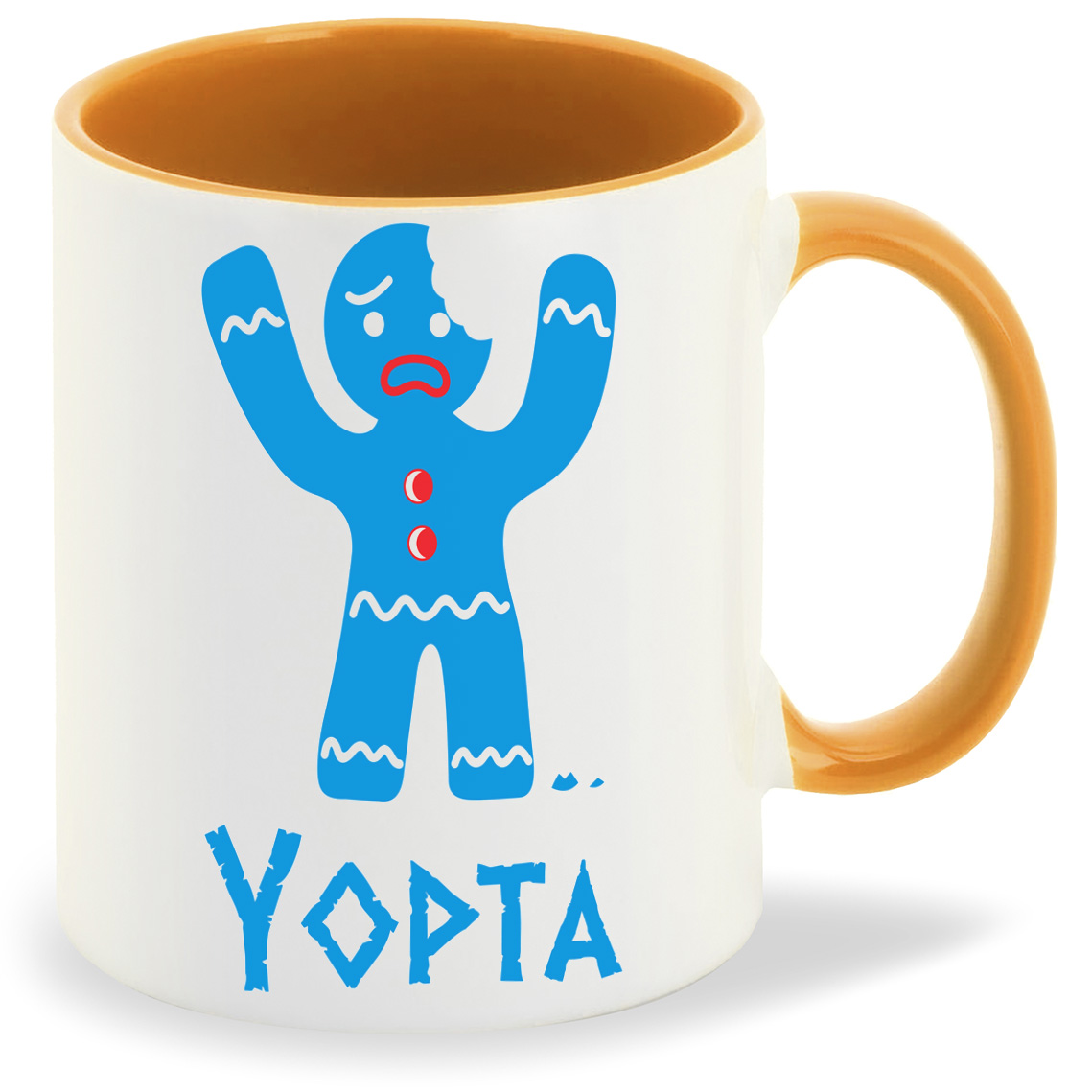 

Кружка оранжевая CoolPodarok Yopta