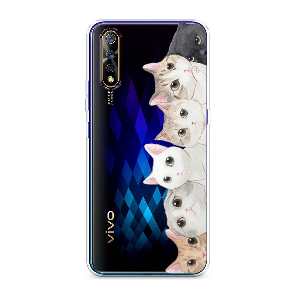 

Силиконовый чехол "Котики" на Vivo V17 Neo, Котики