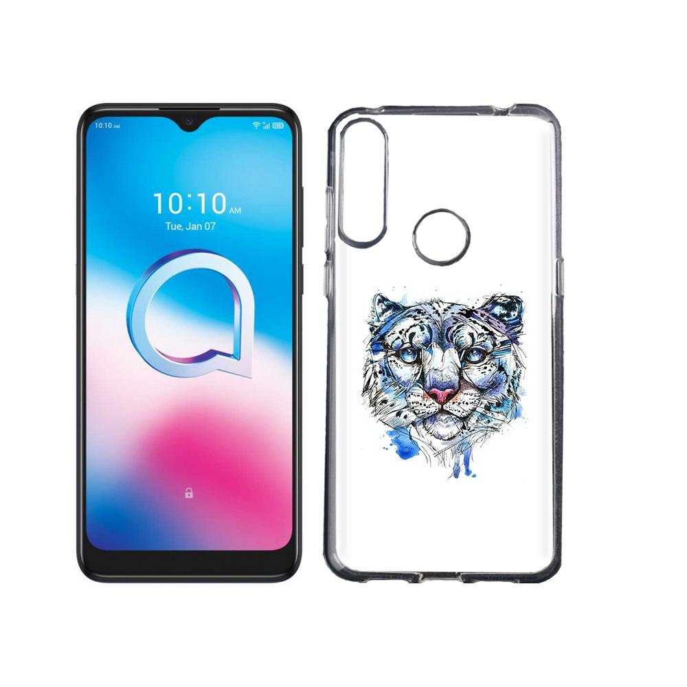 

Чехол MyPads Tocco для Alcatel 3L (2020) 5029Y водяной тигр (PT159035.666.263), Tocco