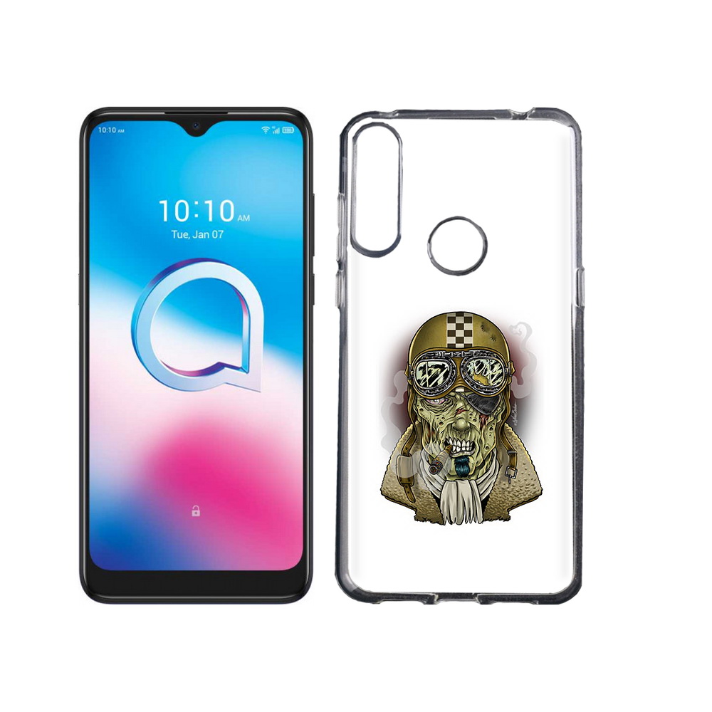 

Чехол MyPads Tocco для Alcatel 3L (2020) 5029Y военный зомби (PT159035.666.264), Tocco