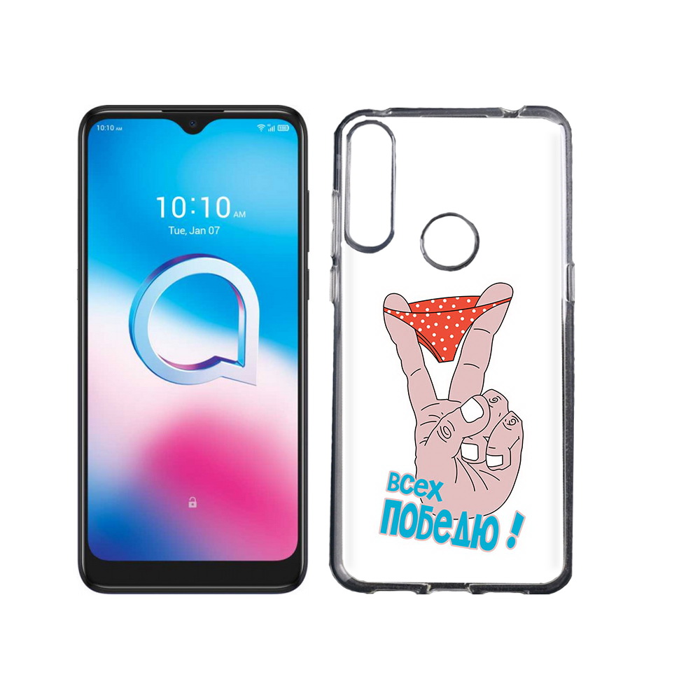 

Чехол MyPads Tocco для Alcatel 3L (2020) 5029Y всех победю (PT159035.666.281), Tocco
