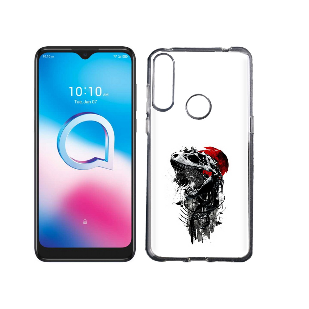 

Чехол MyPads Tocco для Alcatel 3L (2020) 5029Y вымерший динозавр (PT159035.666.284), Tocco
