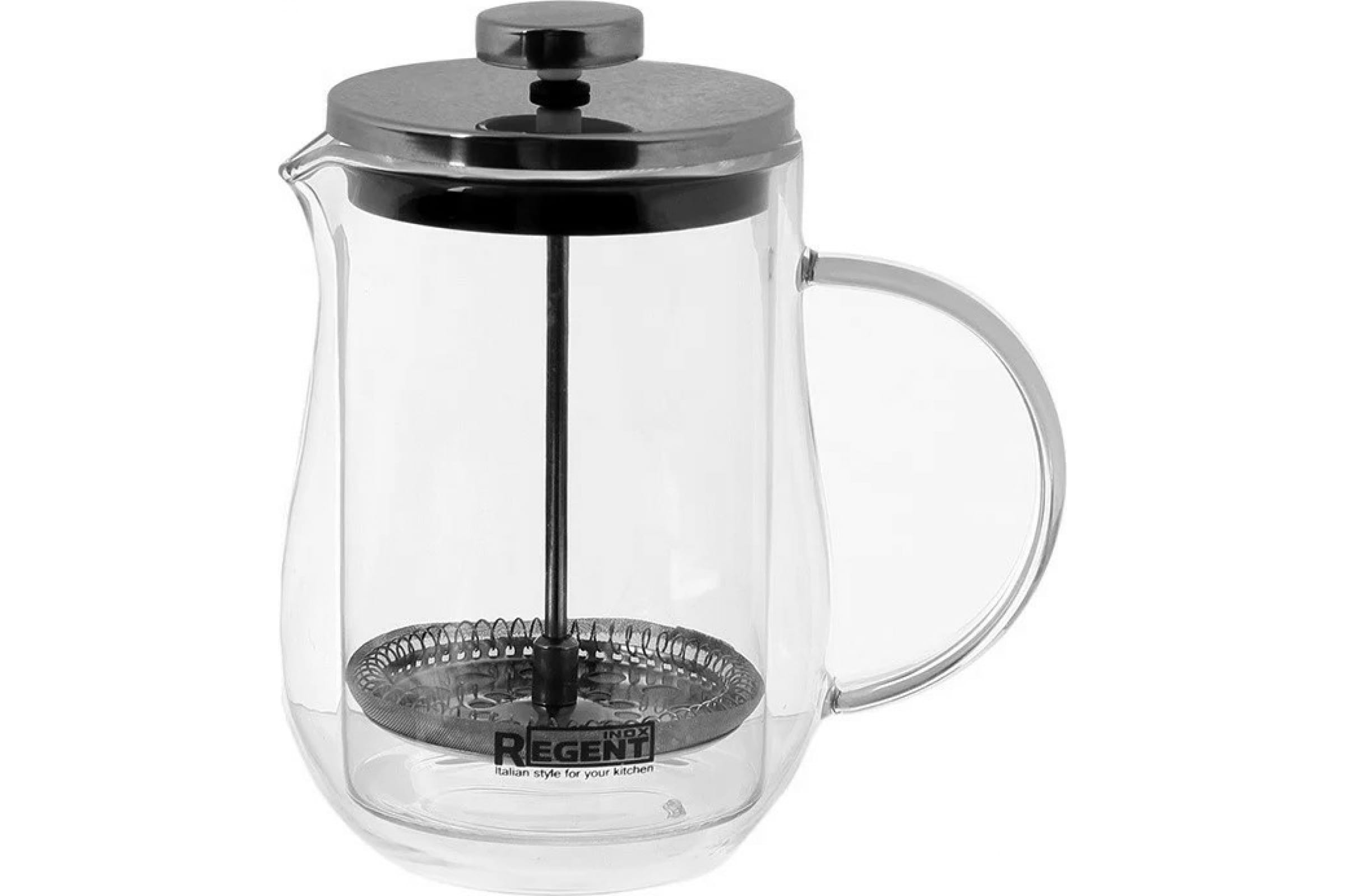 фото Френч-пресс regent inox linea franco 600ml 93-fr-36-01-600