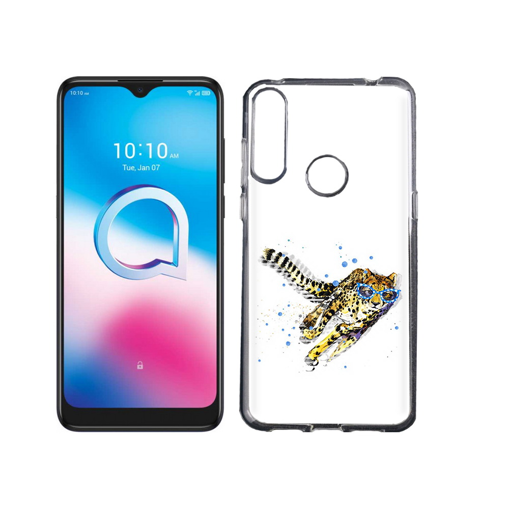 

Чехол MyPads Tocco для Alcatel 3L (2020) 5029Y гепард в очках (PT159035.666.287), Tocco