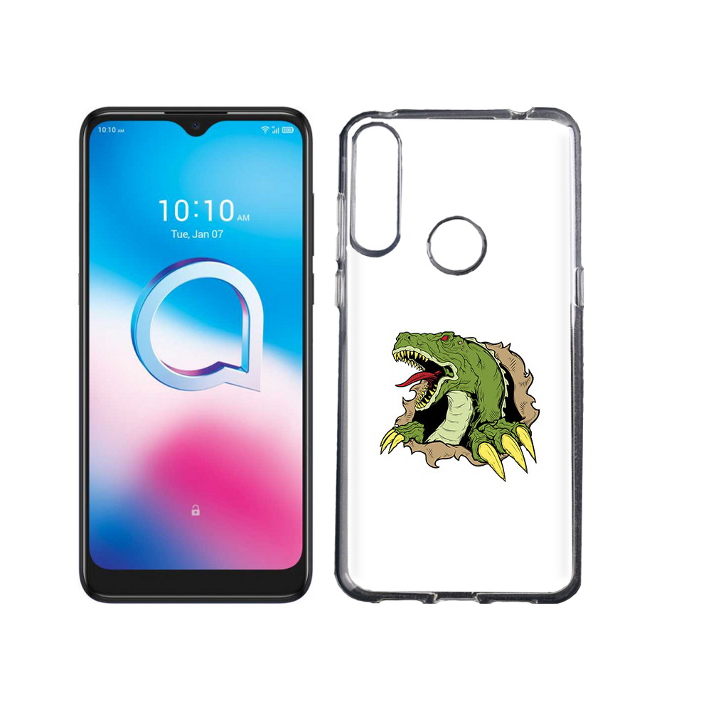 

Чехол MyPads Tocco для Alcatel 3L (2020) 5029Y годзила (PT159035.666.290), Tocco